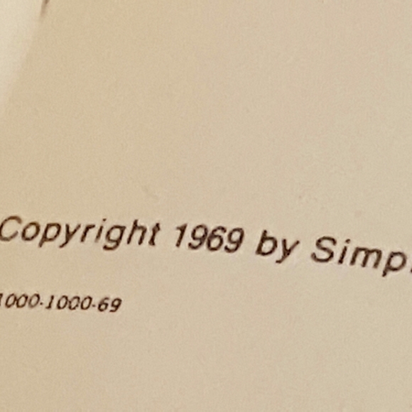 1969 - SIMPLICITY SEWING BOOK - PATTERNS - LEARN - Picture 4 of 6